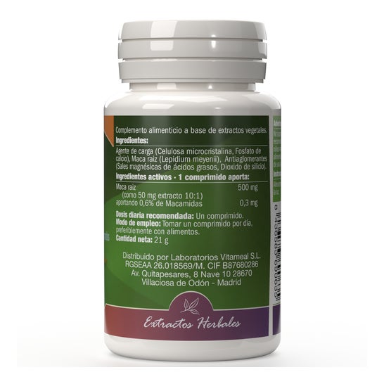 NaturBite Maca Negra 60 tabletas