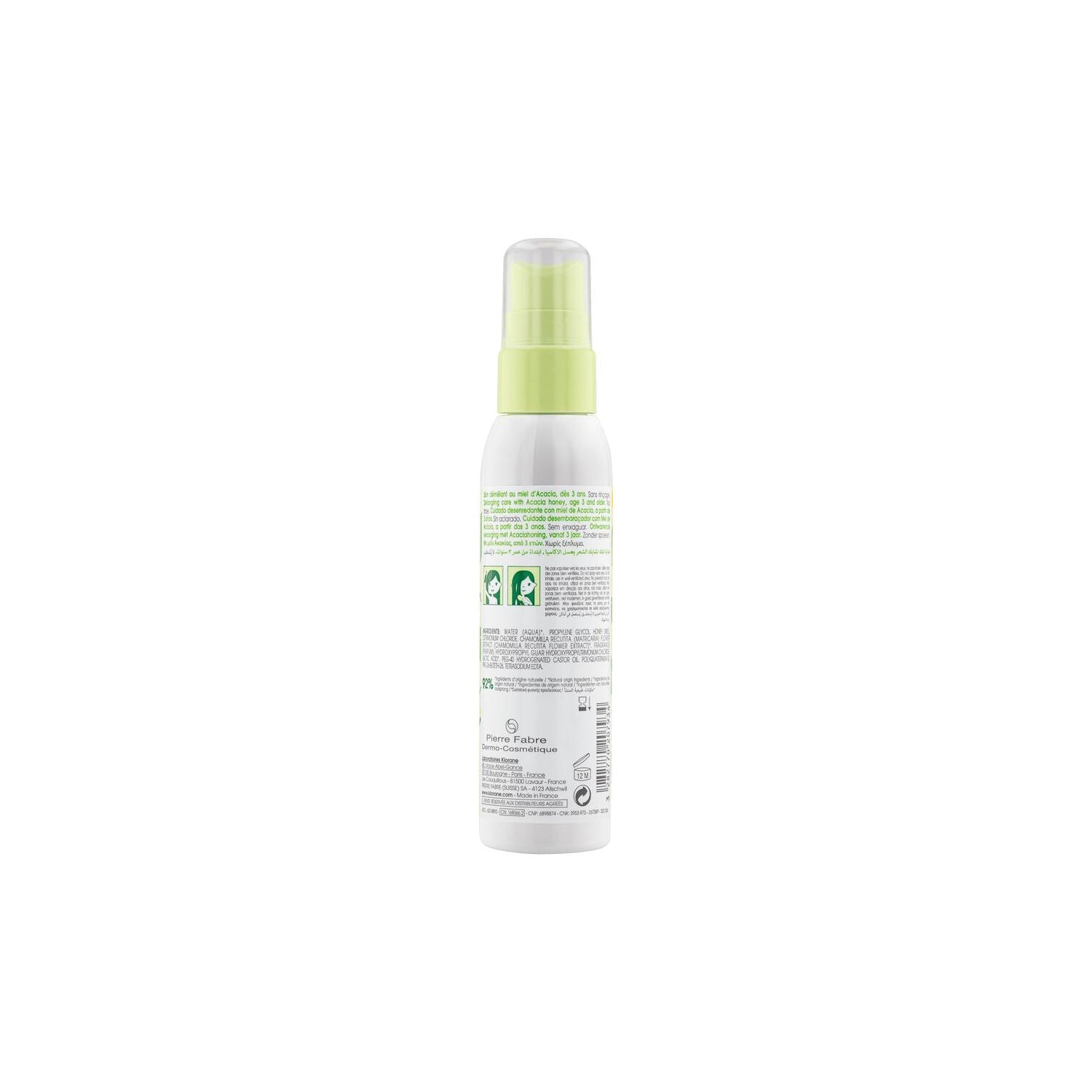 Klorane Junior Spray Desenredante Miel 125ml