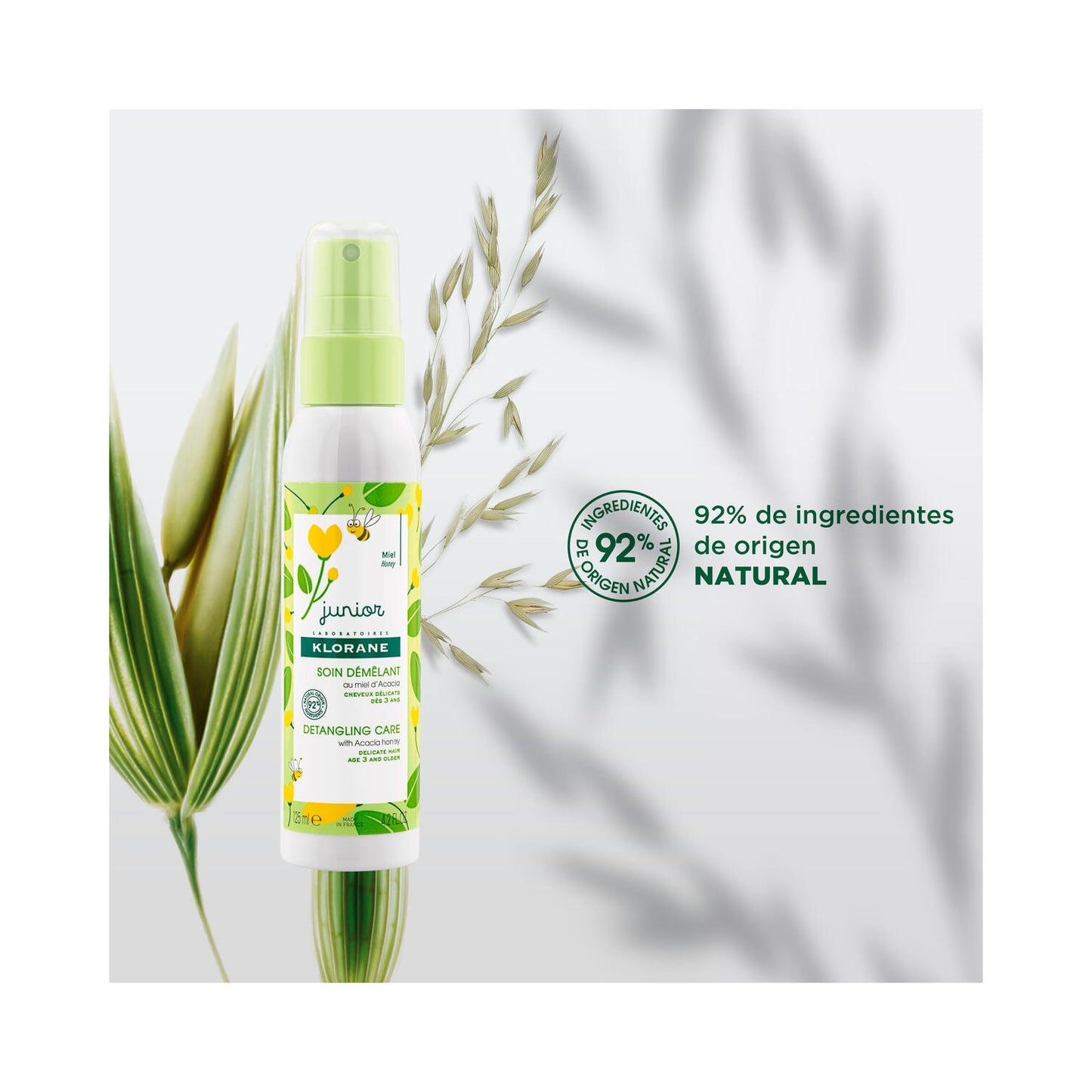 Klorane Junior Spray Desenredante Miel 125ml