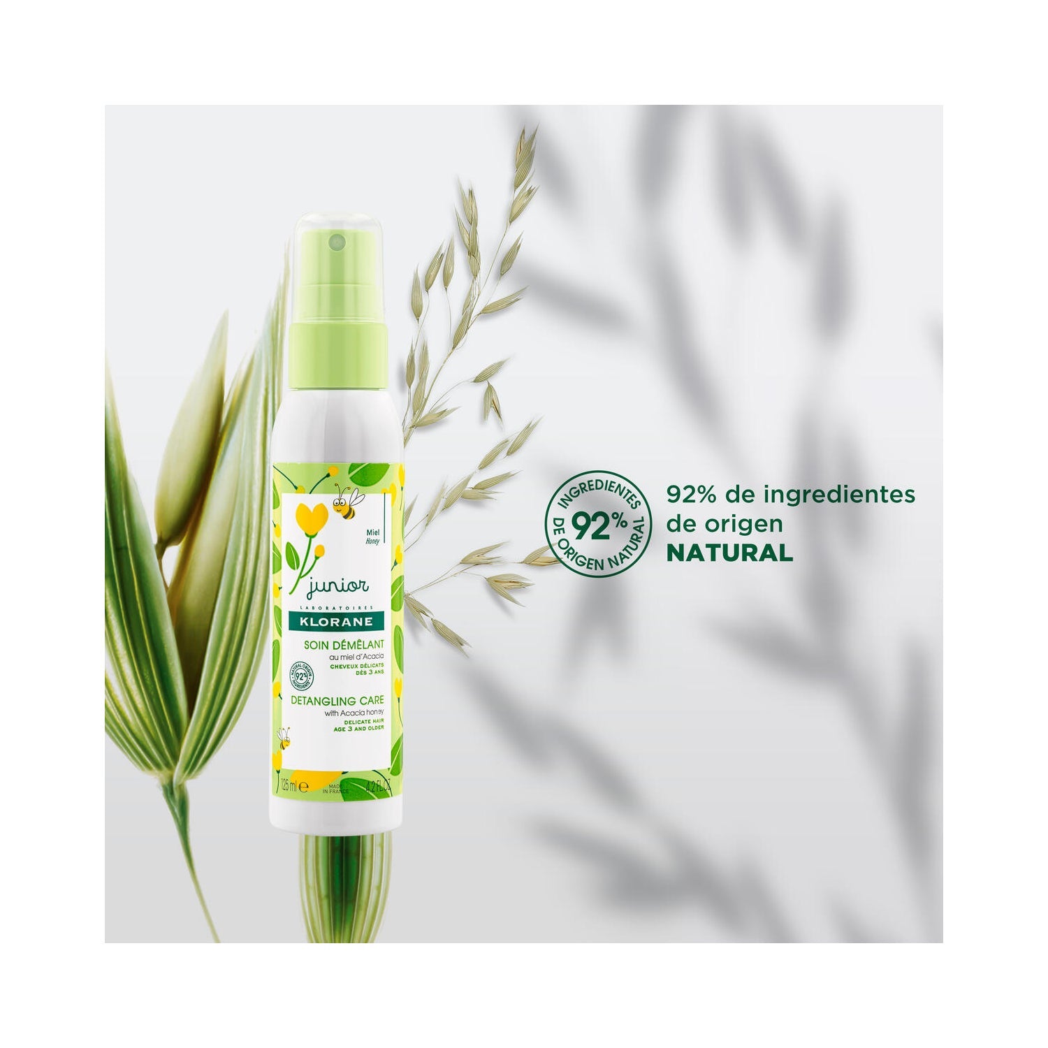 Klorane Junior Spray Desenredante Miel 125ml