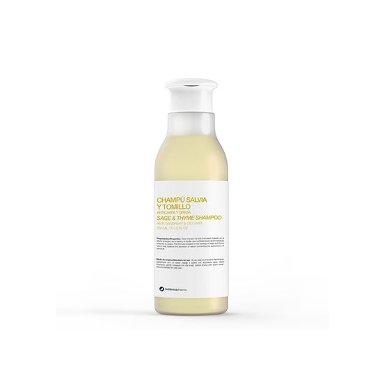 Botánicapharma Champú Salvia y Tomillo Anticaspa y grasa 250 ml