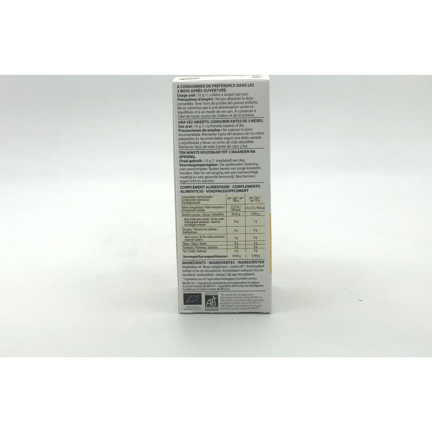 Pranarôm Aceite Vegetal de Rosa Mosqueta BIO 50ml