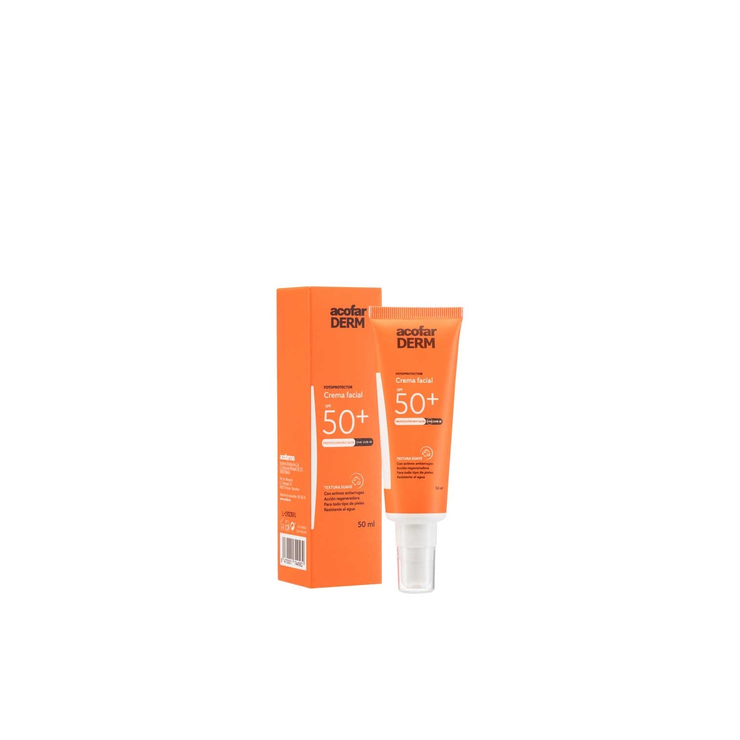 Acofarderm crema solar SPF50+ 50ml