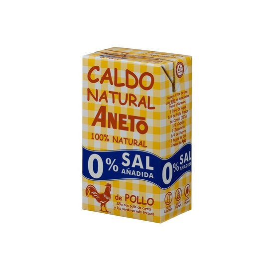 Aneto Caldo Pollo 0% Sal 1 L