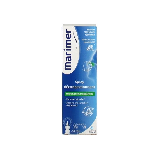 Marimer Spray Descongestionante Aceites Esenciales 20ml
