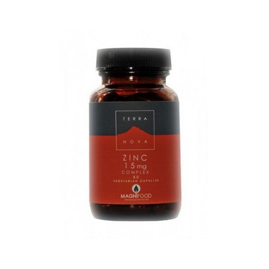Terranova Zinc 15 Mg Complex 50 Cápsulas