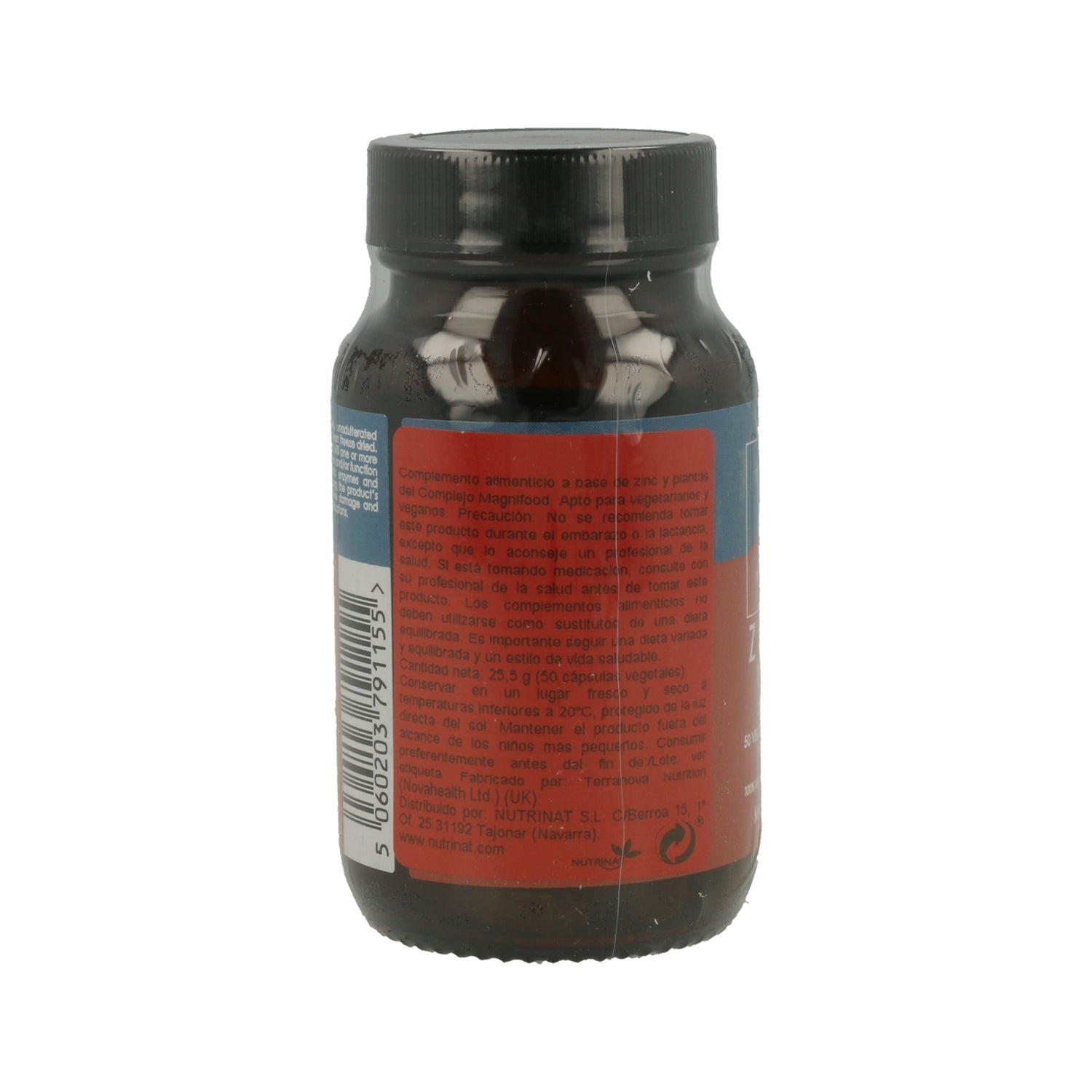 Terranova Zinc 15 Mg Complex 50 Cápsulas