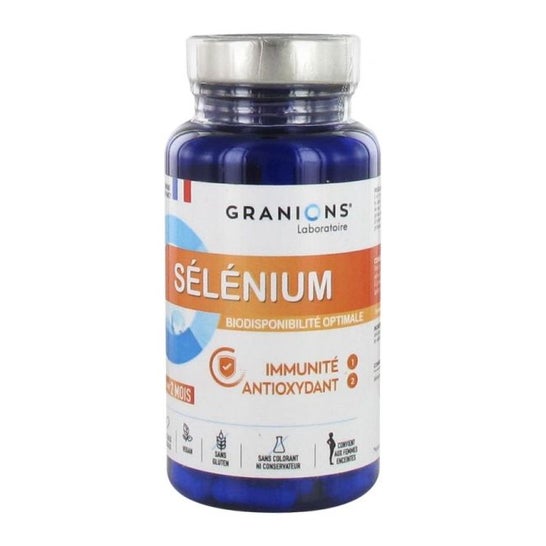 Granions Sélénium Immunité Antioxydant 60 caps Vegetales