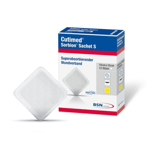 Cutimed Sorbion Sachet S Apósitos 20x20cm 10uds