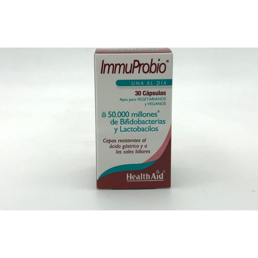 Health Aid ImmuProbio 50000 Millones Probióticos 30cáps