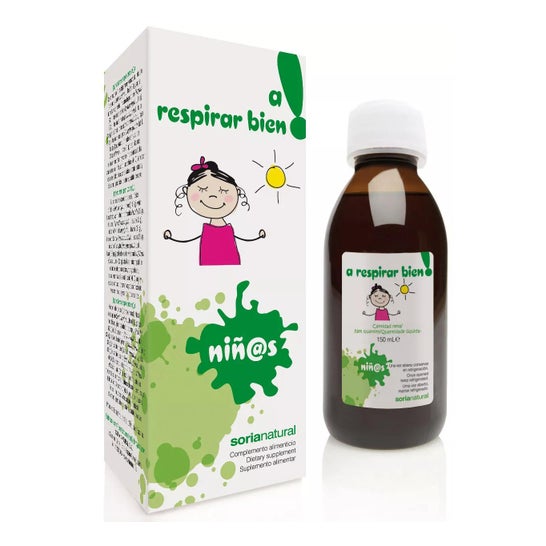 Xarope Infantil Soria Natural Para Respirar Bem 150 ml