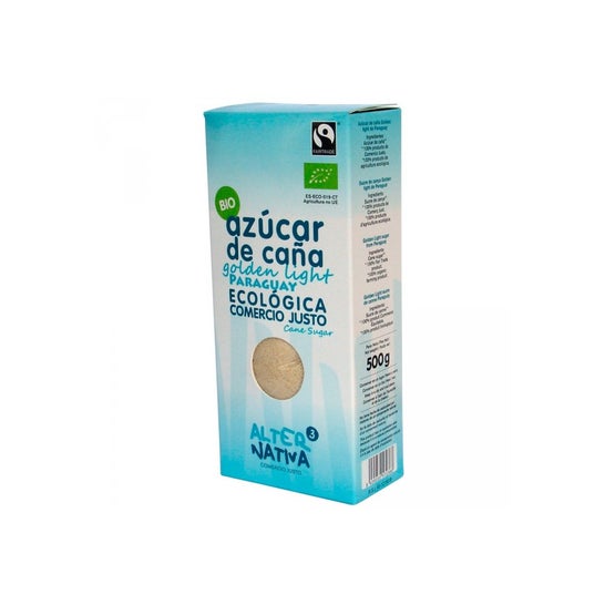 Alternativa3 Azúcar Caña golden Light de Paraguay 500 g