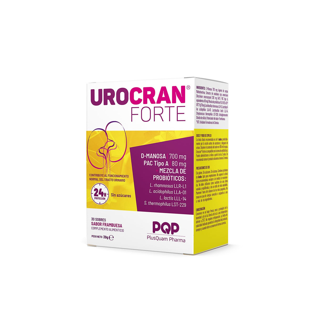 Urocran Forte Sabor Frambuesa 30sobres