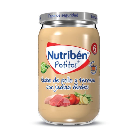 Nutriben Recetas Tradicionales Guiso de Pollo y Ternera 235 g