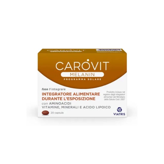 Mylan Carovit Melanin Solare 20caps