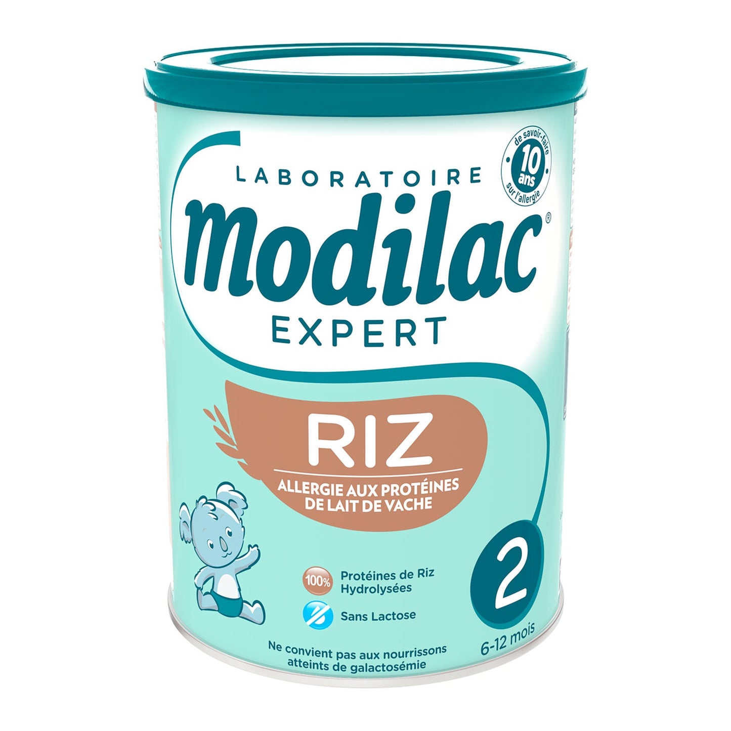 Modilac Expert Riz Lait 2eme Age 800g