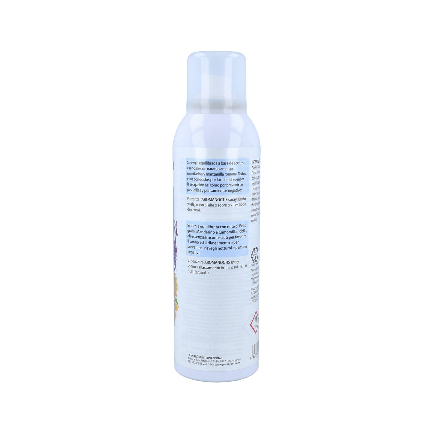 Pranarôm Aromanoctis Spray Sueño y Relajación Atmósfera y Tejidos 150ml