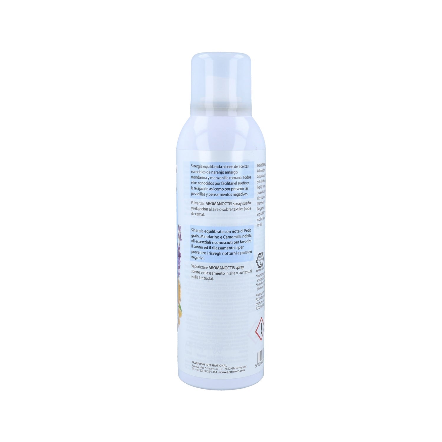 Pranarôm Aromanoctis Spray Sueño y Relajación Atmósfera y Tejidos 150ml