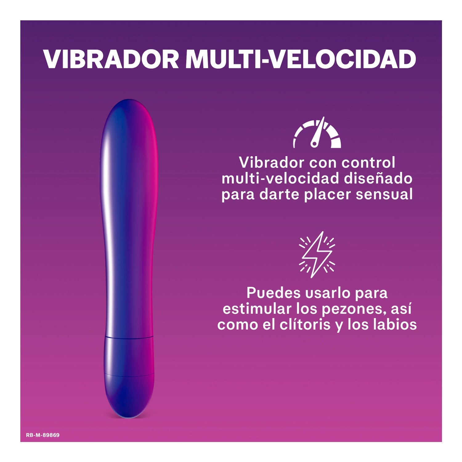Durex Intense Pure Fantasy Vibrador Multi-velocidad