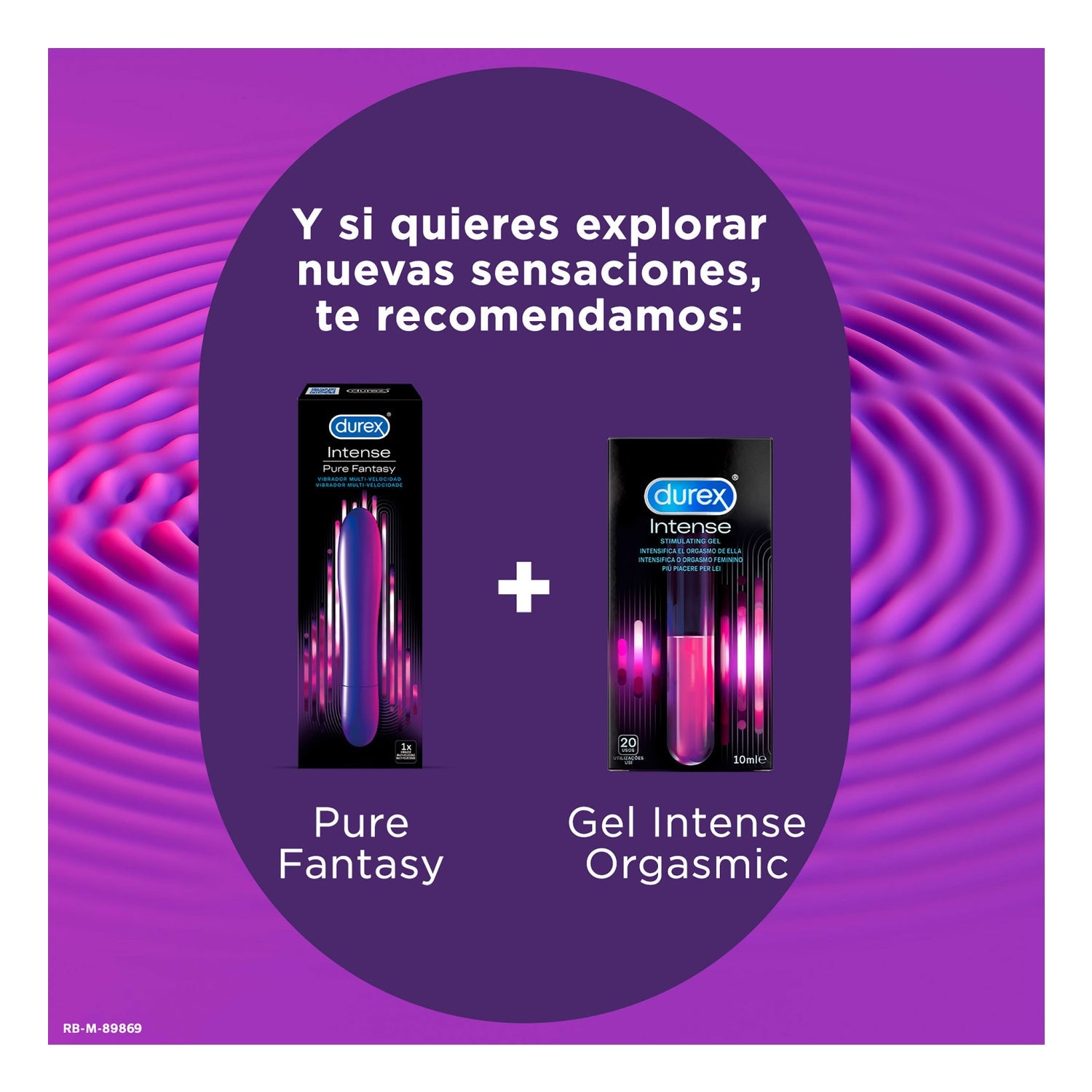 Durex Intense Pure Fantasy Vibrador Multi-velocidad