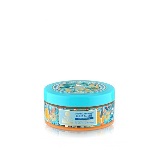 Natura Siberica Peeling corporal exfoliante oblepikha y miel 300 ml