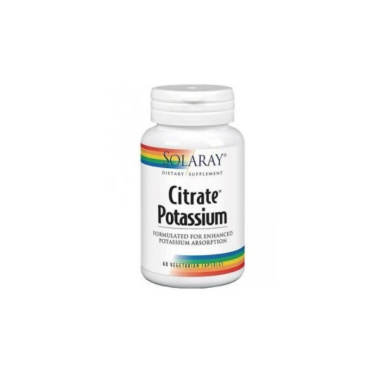 Solaray Potasio Citrato 99mg 60 Cap