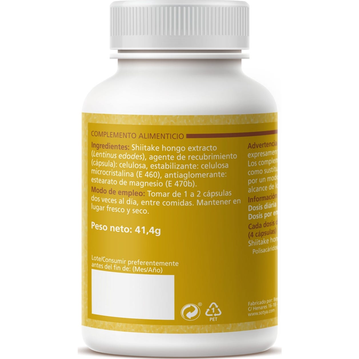 Sotya Shitake 360mg 90cáps