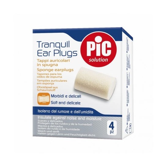 Pic Solution Tranquil Ear Plugs Tapones de Espuma 4uds