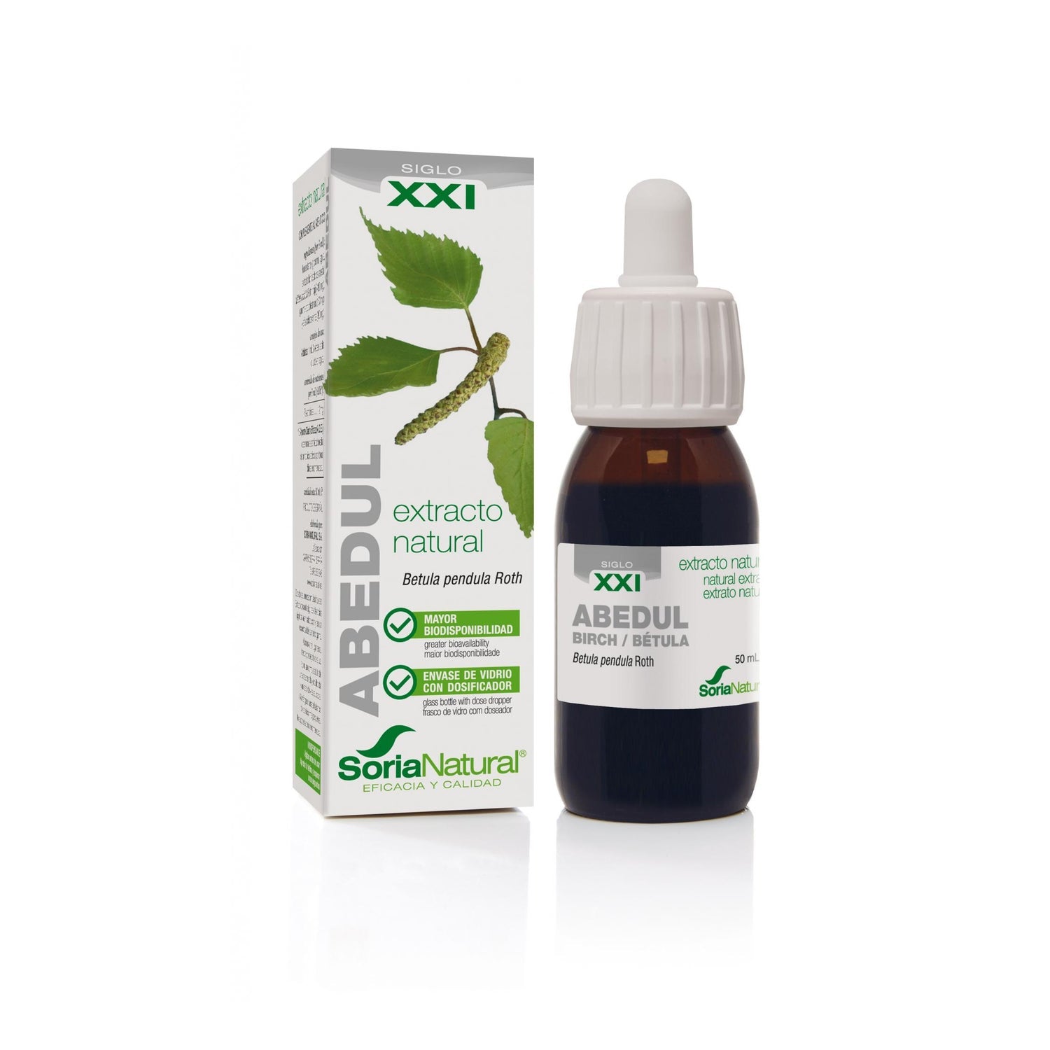 Extracto Abedul Xxi 50 Ml Soria Natural