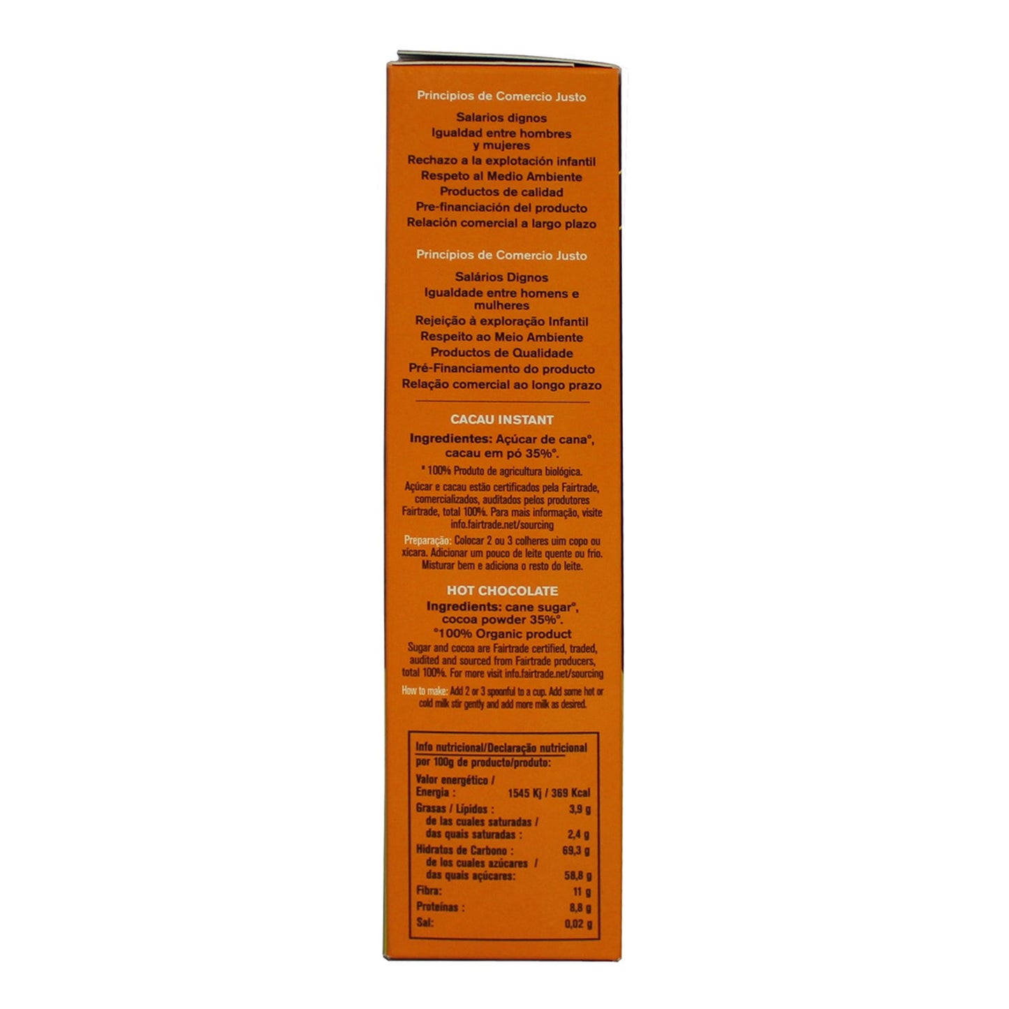 Alternativa3 Cacao Instantáneo Ecológico 250g