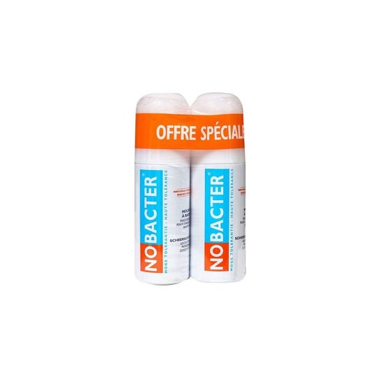 Nobacter Mousse À Raser Haute Tolérance 2 X 150 ml