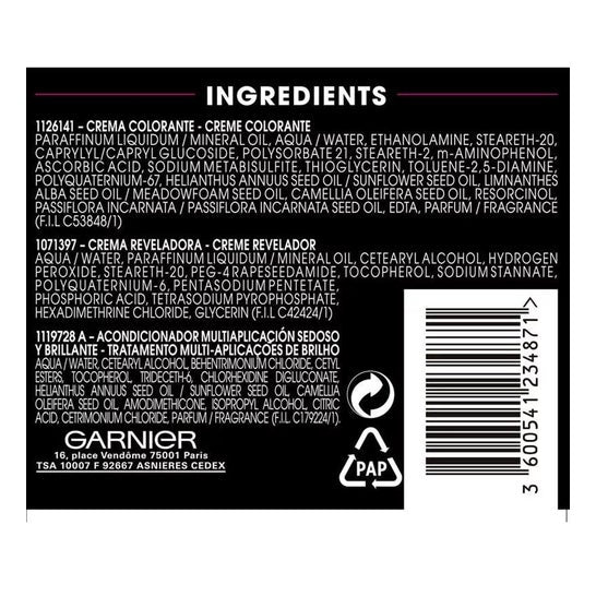 Garnier Olia Coloración Permanente N°6.0 Rubio Oscuro