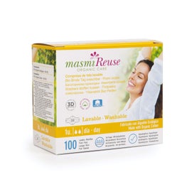 Masmi Compresa de Tela Lavable Día con Alasud