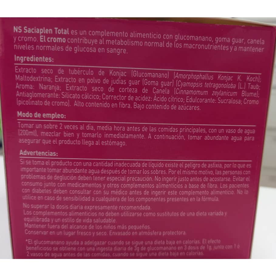 Nutritional System Saciaplen Total 28x3g