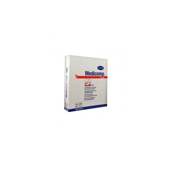 Medicomp compresas apósito estéril 10x10 cm 10 Sobres 2 uds