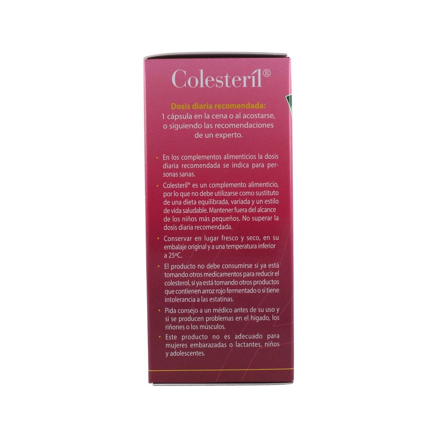 100% Natural Colesteril 90caps