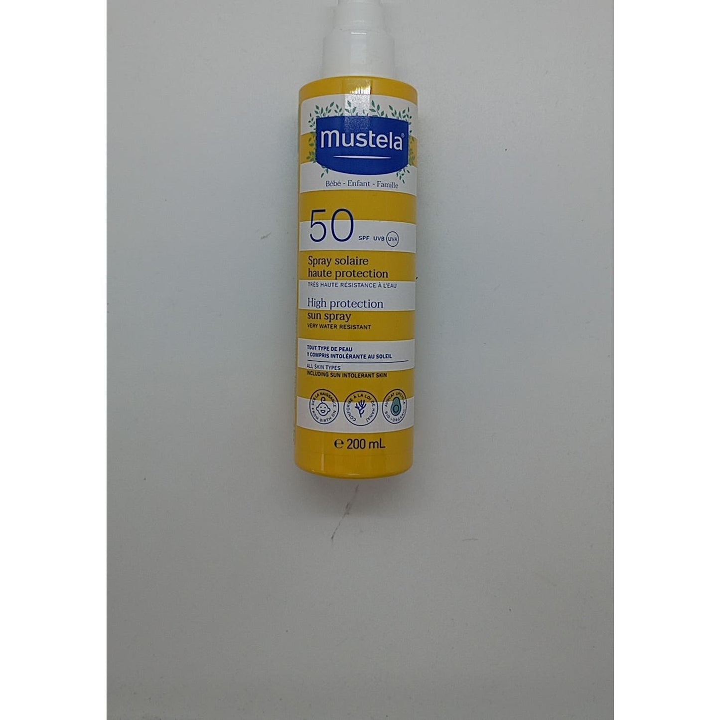 Mustela Spray Solar Protección Alta SPF50 200ml