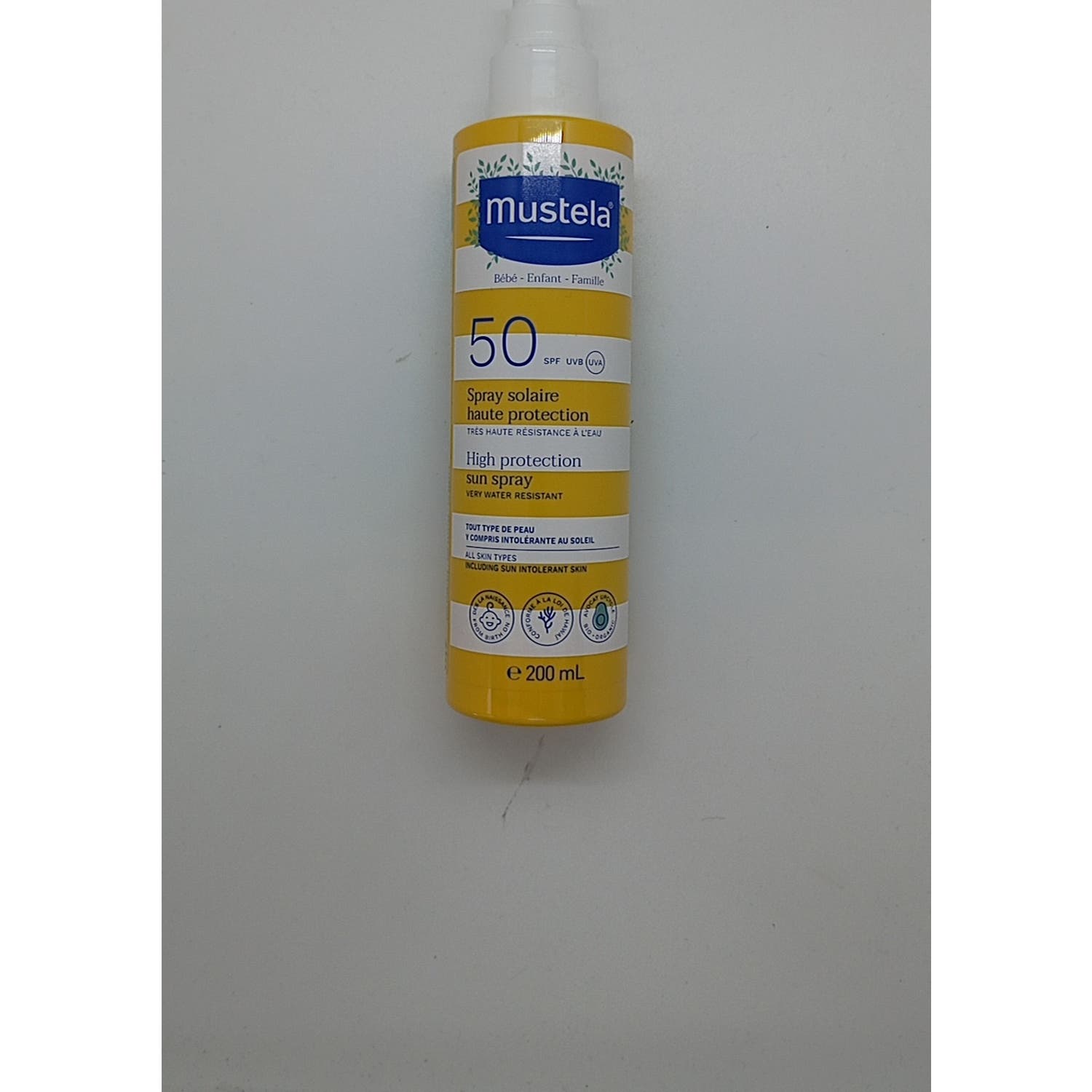 Mustela Spray Solar Protección Alta SPF50 200ml