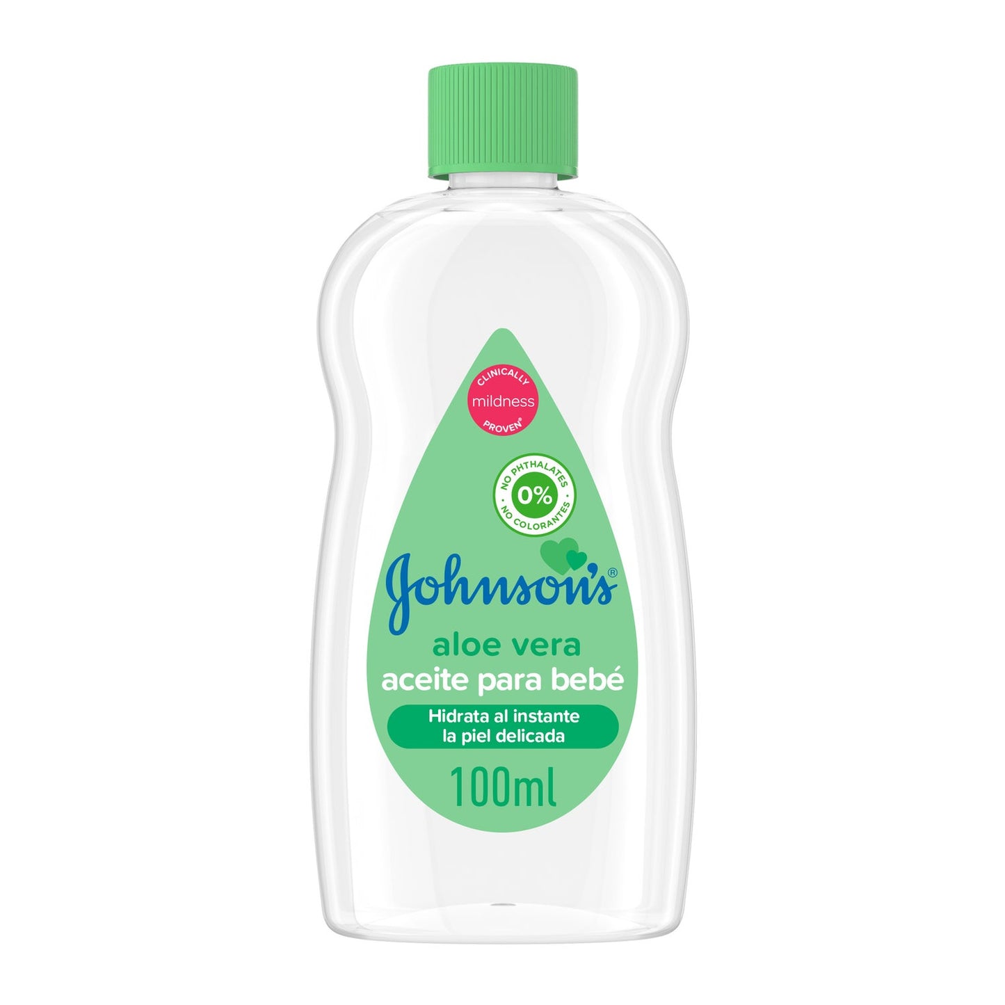 Johnson's Aloe Vera Aceite para bebé 100ml