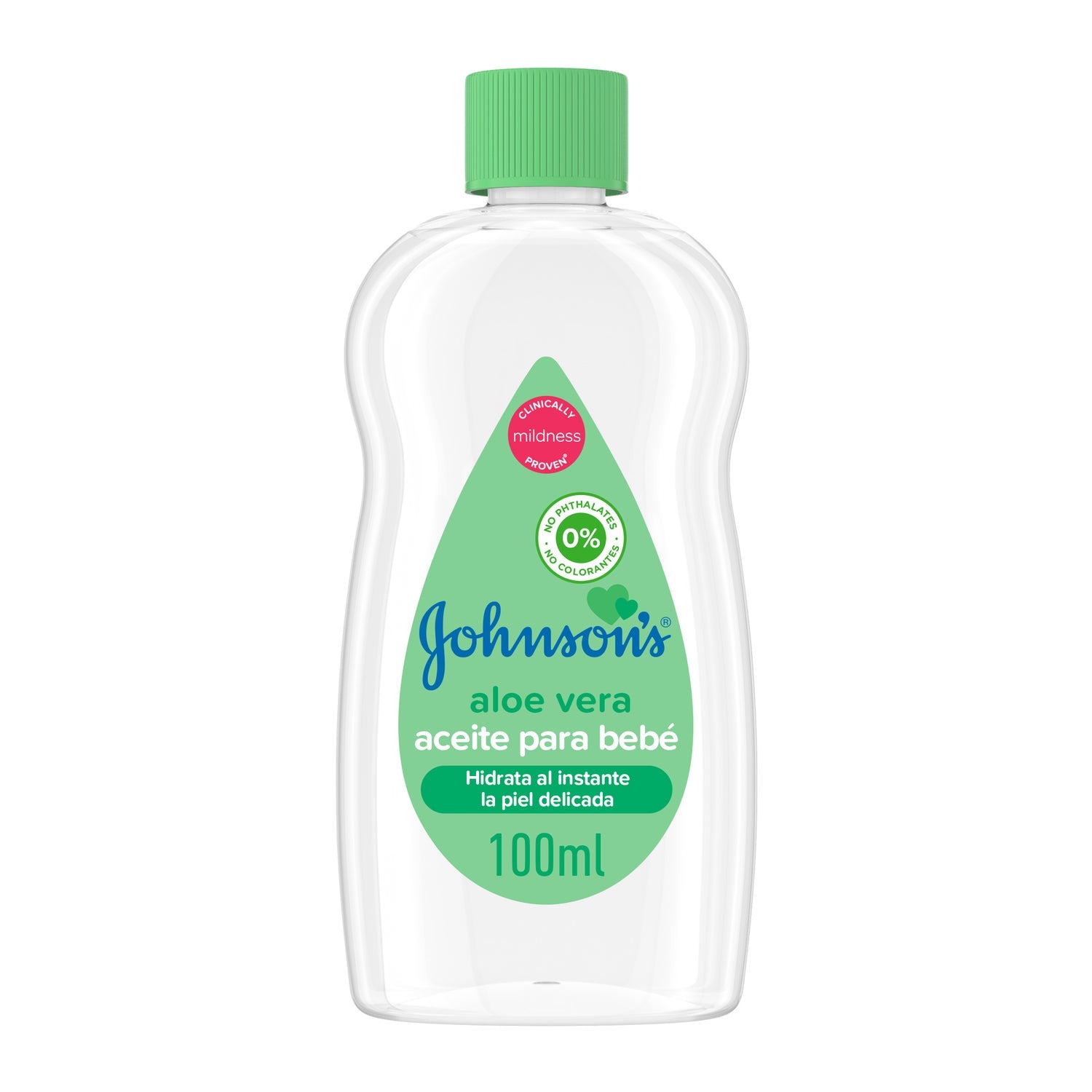 Johnson's Aloe Vera Aceite para bebé 100ml