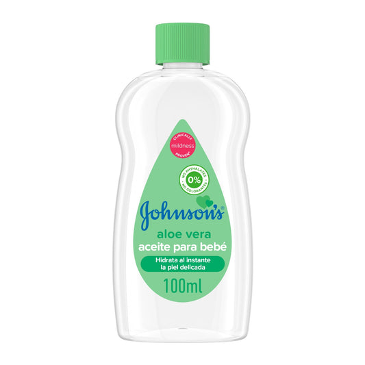 Johnson's Aloe Vera Aceite para bebé 100ml