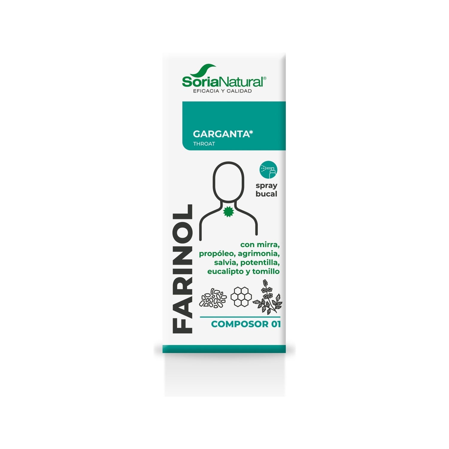 Soria Natural Composor 01 - Farinol Complex 30ml