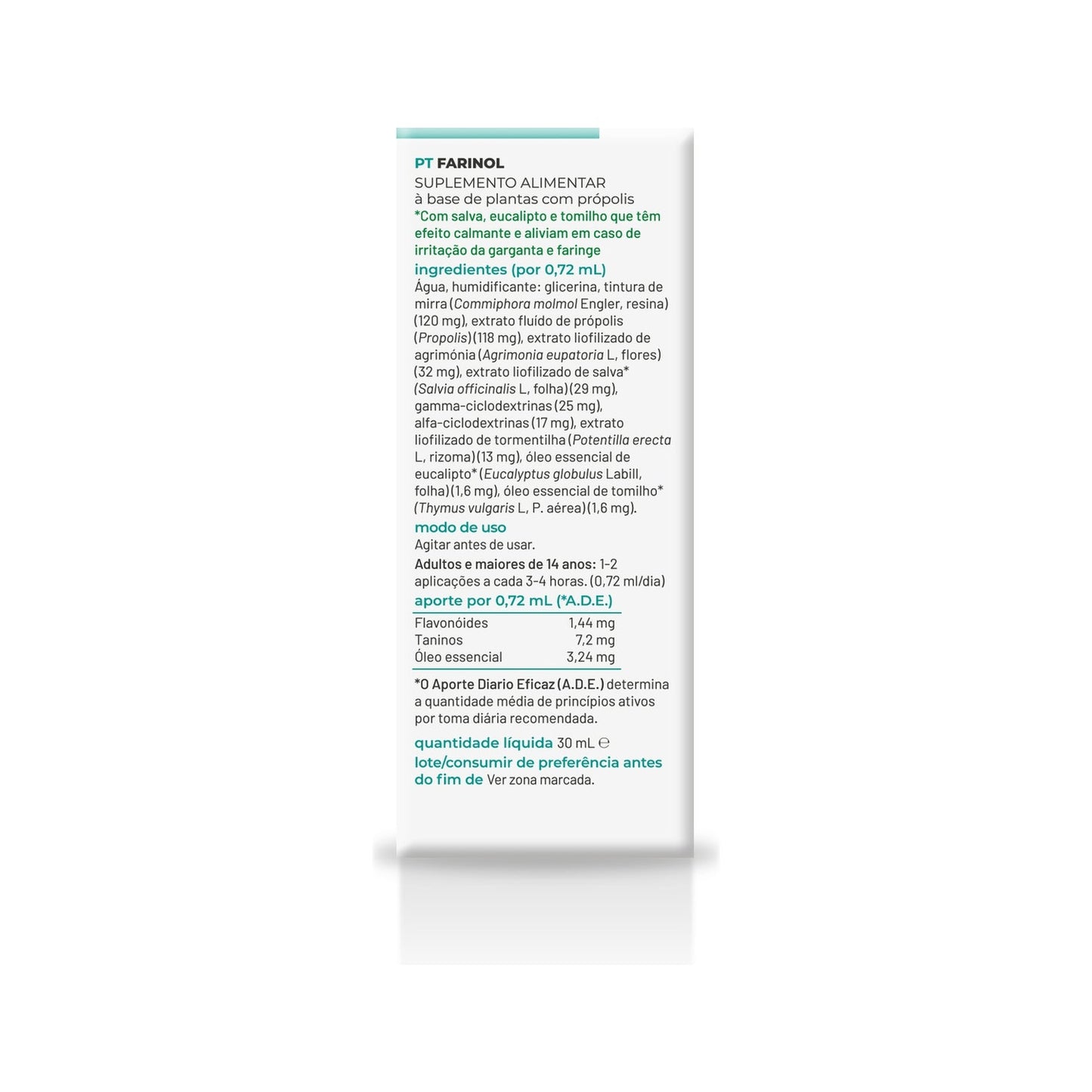 Soria Natural Composor 01 - Farinol Complex 30ml