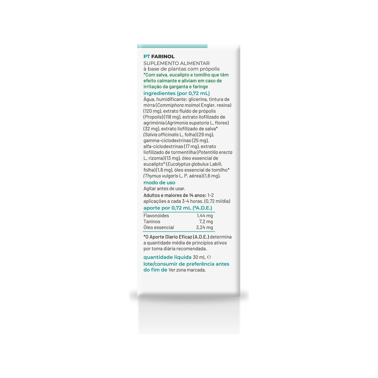 Soria Natural Composor 01 - Farinol Complex 30ml