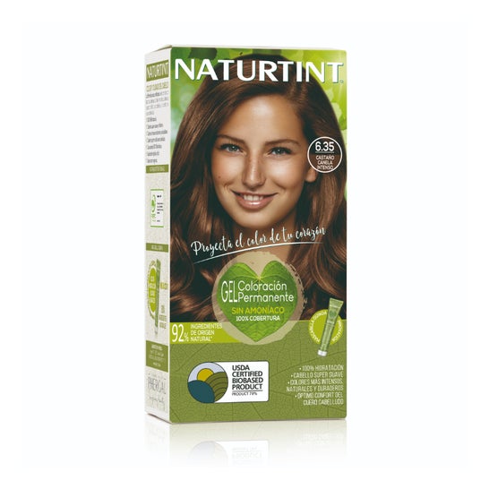 Naturtint Tinte de Cabello 6.35 Castaño Canela Intenso 1 ud