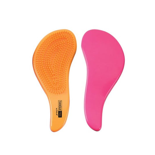 Cala Tangle-Free Hair Brush (Neon Orange / Hot Pink)