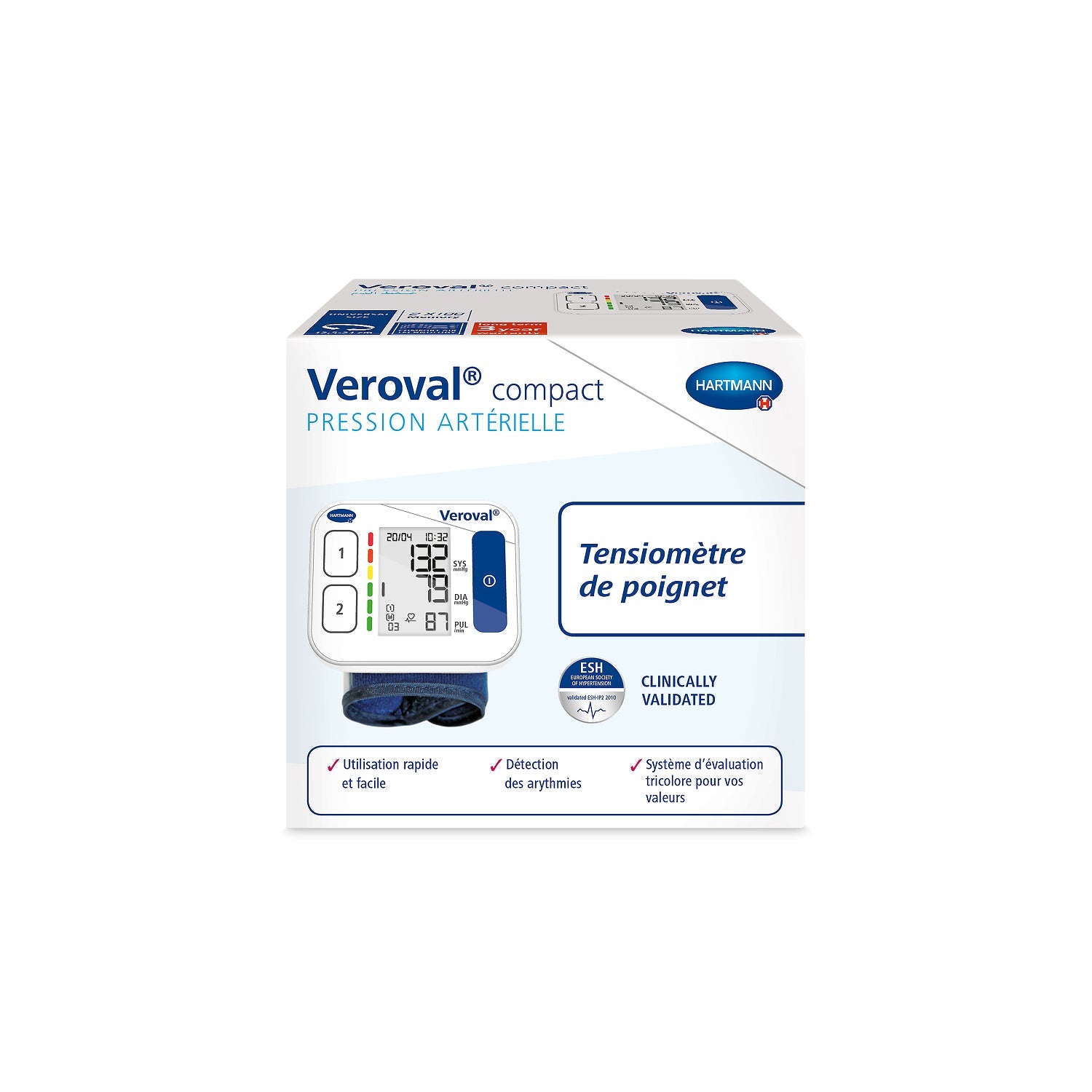 Tensiómetro compacto de muñeca Hartmann Veroval