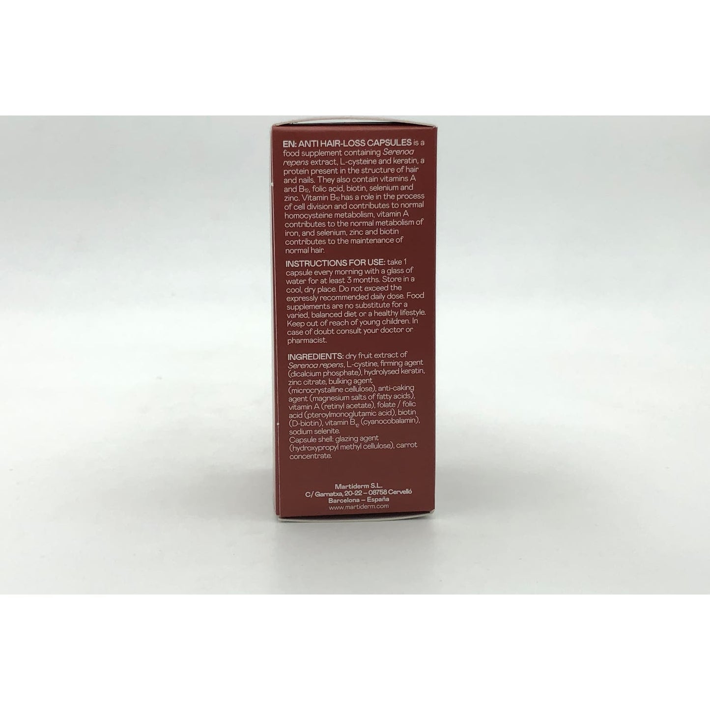 Martiderm® Hair System Anticaída 60caps