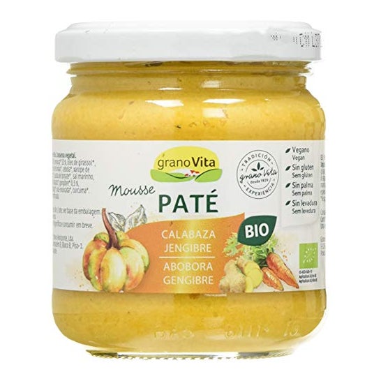 Granovita Pate Mousse Calabaza Jengibre Bio Vegetal 175g