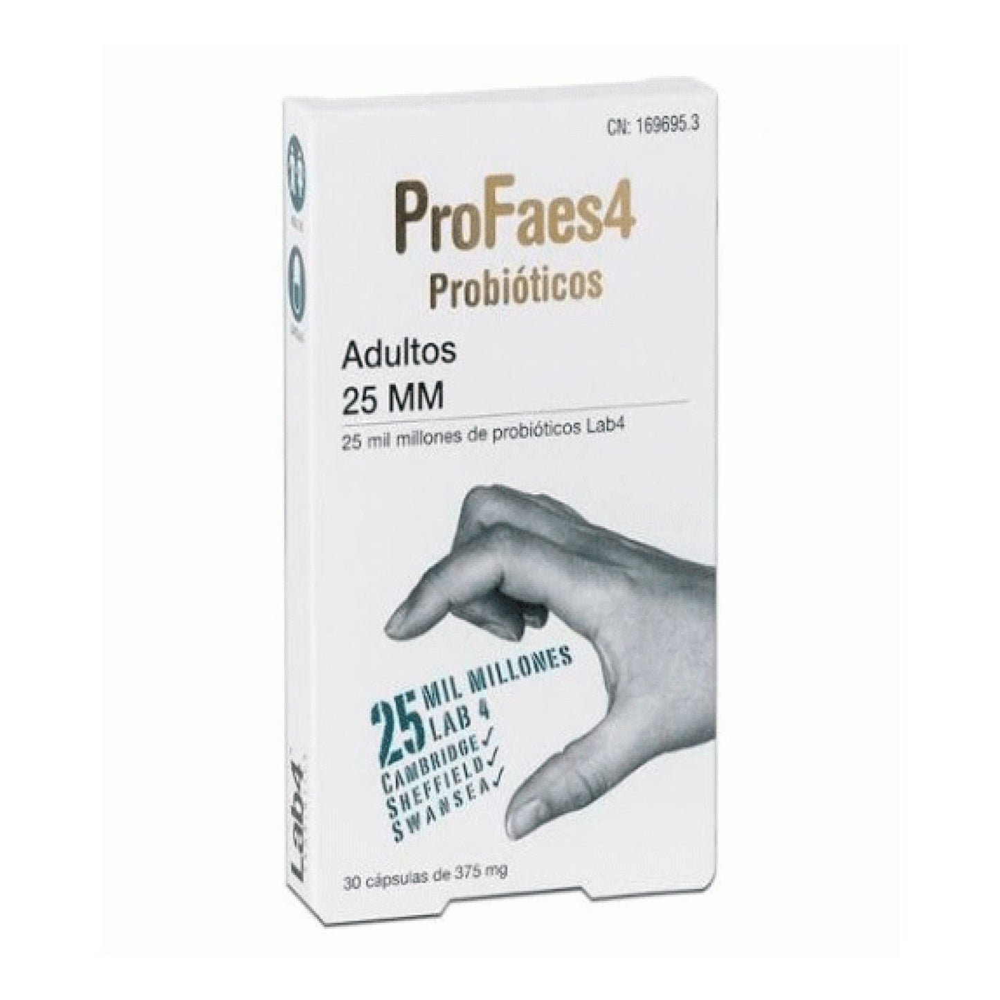 ProFaes4 Probióticos Adultos 25mm 30caps